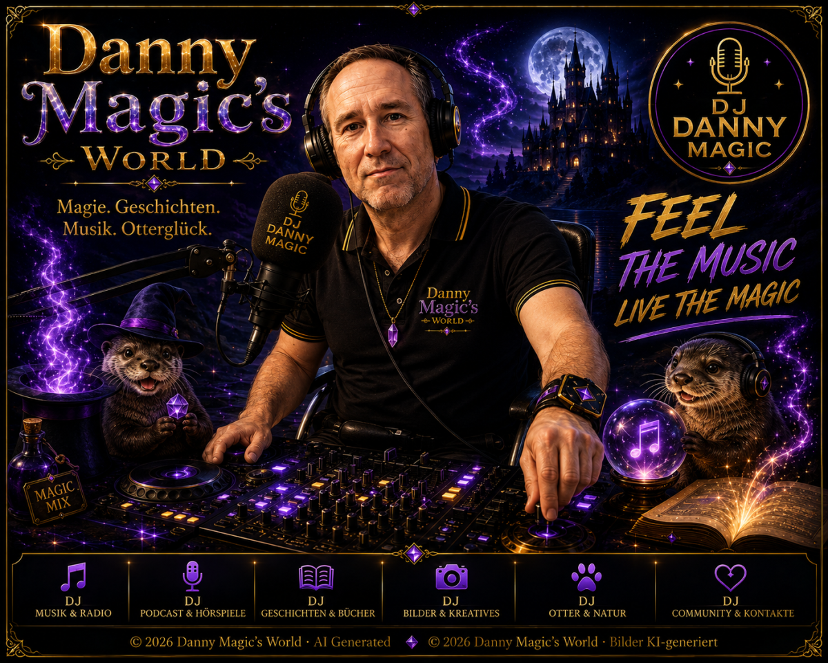 © 2026 Danny Magic’s World · Bild mit KI-Unterstützung erstellt ( Bild KI Generiert)